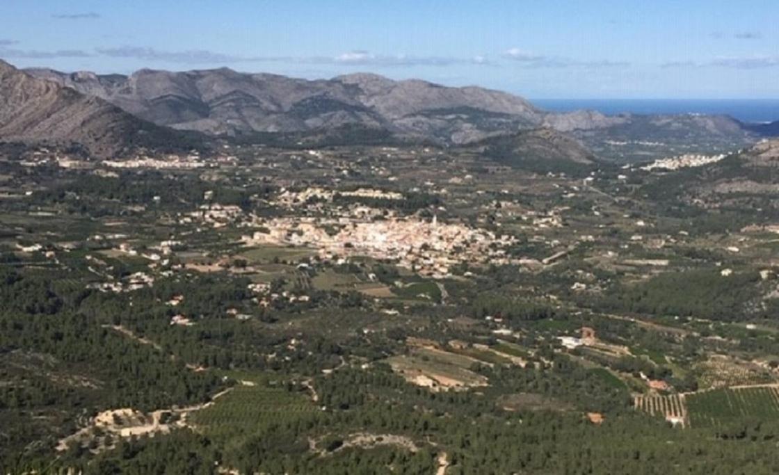 One Bed Apartment Overlooking Jalon Valley, Costa Blanca Alcalalí Exterior foto